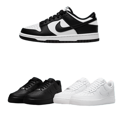 Nike Airforce 1 & Nike Dunk Low