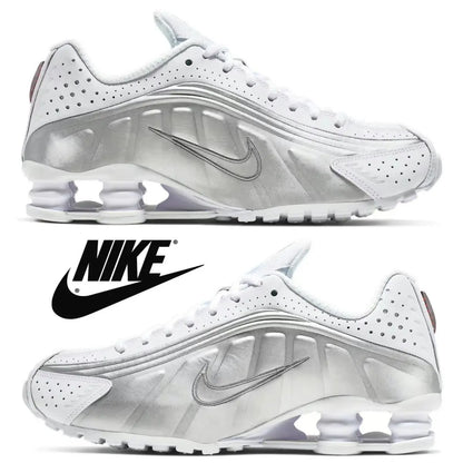 Nike Shox R4 Metallic Silver